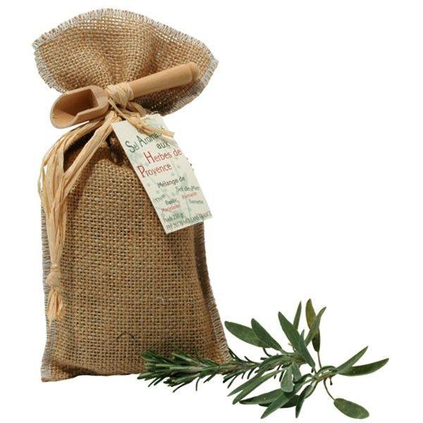 Confezione di sale con erbe provenzali, come in provenza