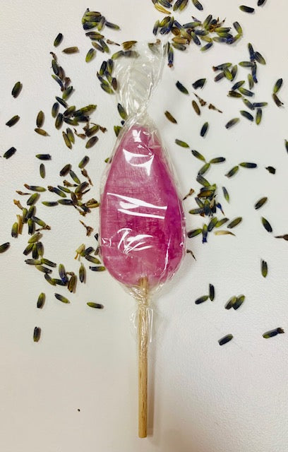 Lecca-lecca alla lavanda, come in provenza