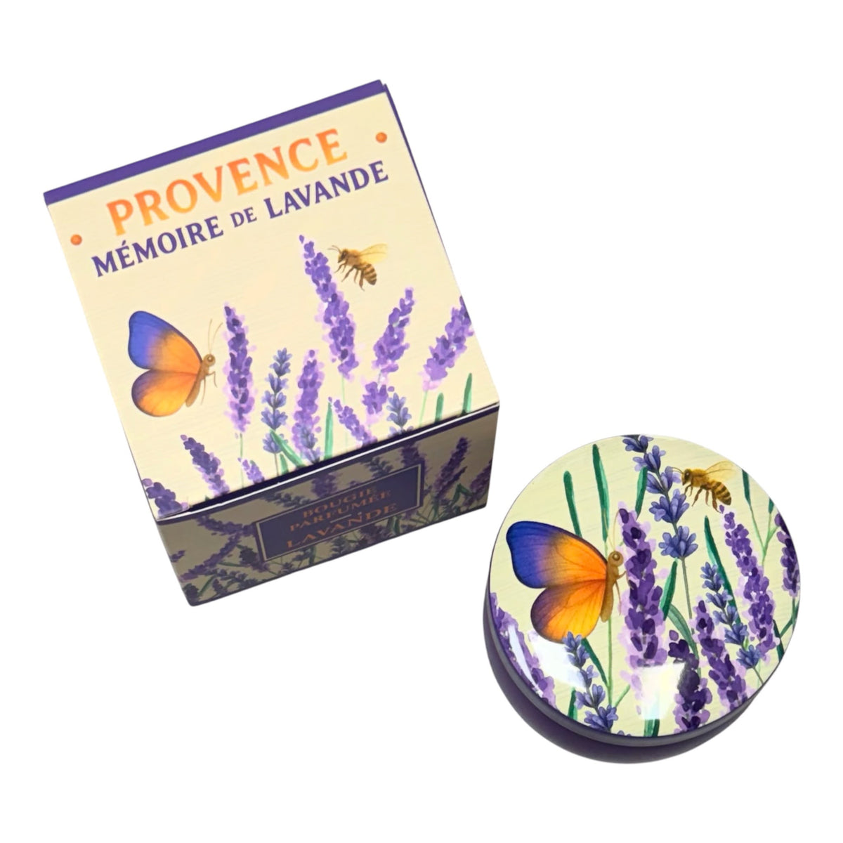Candela vegetale profumata lavande Aquerelle Enesco