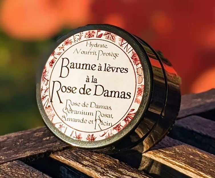 Balsamo labbra naturale alla Rosa Damascena