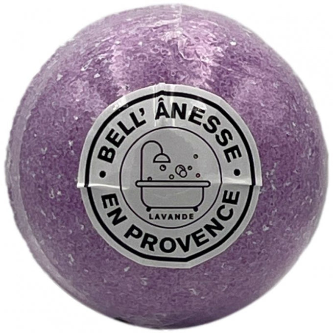 Bomba da bagno effervescente alla lavanda arricchita dal latte d&