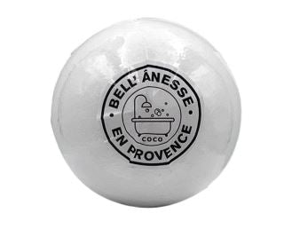 Bomba da bagno effervescente al cocco arricchita con latte d&