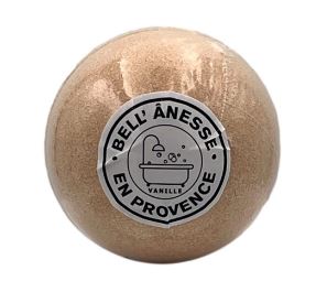 Bomba da bagno effervescente alla vaniglia arricchita con latte d&