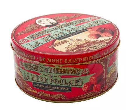 Cofanetto di bonbons al burro salato La Mere Poulard