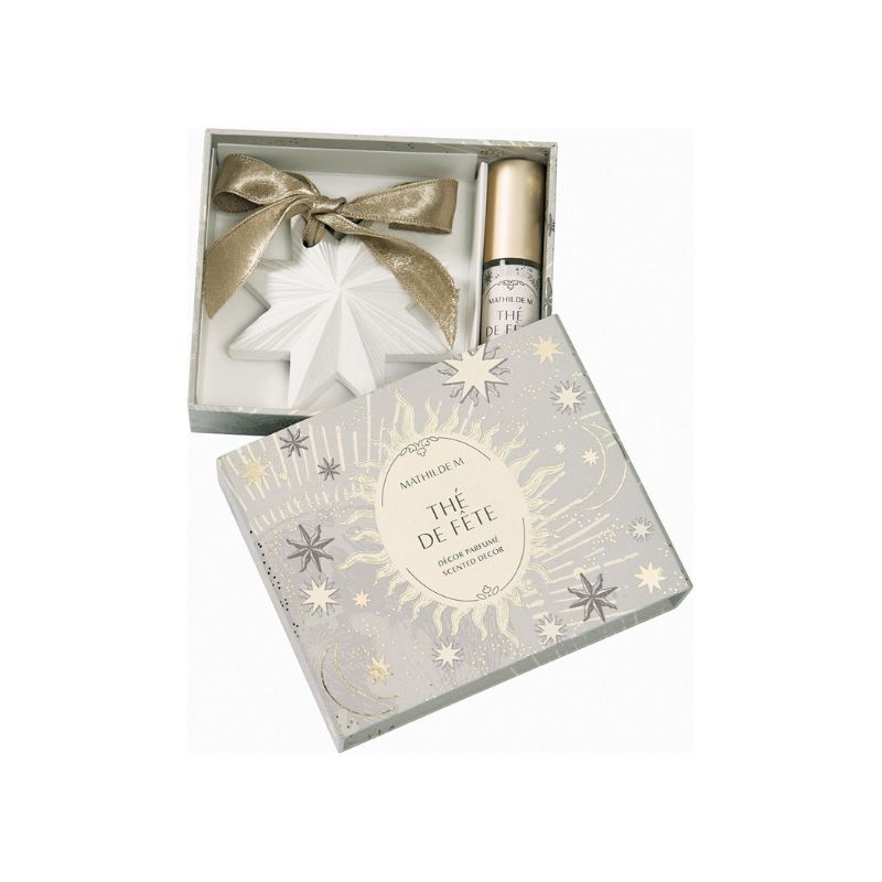Cofanetto decoro profumato Collezione Fete Celeste profumazione The de Fete