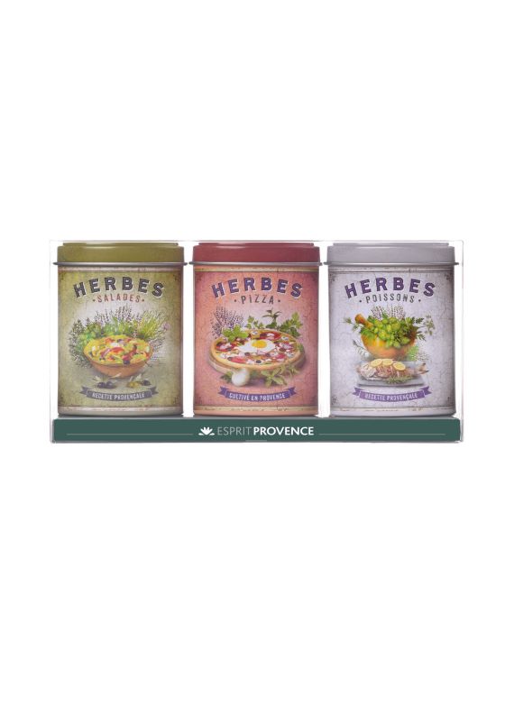 Cofanetto Douces Grillades mix di erbe per insalata pizza e pesce