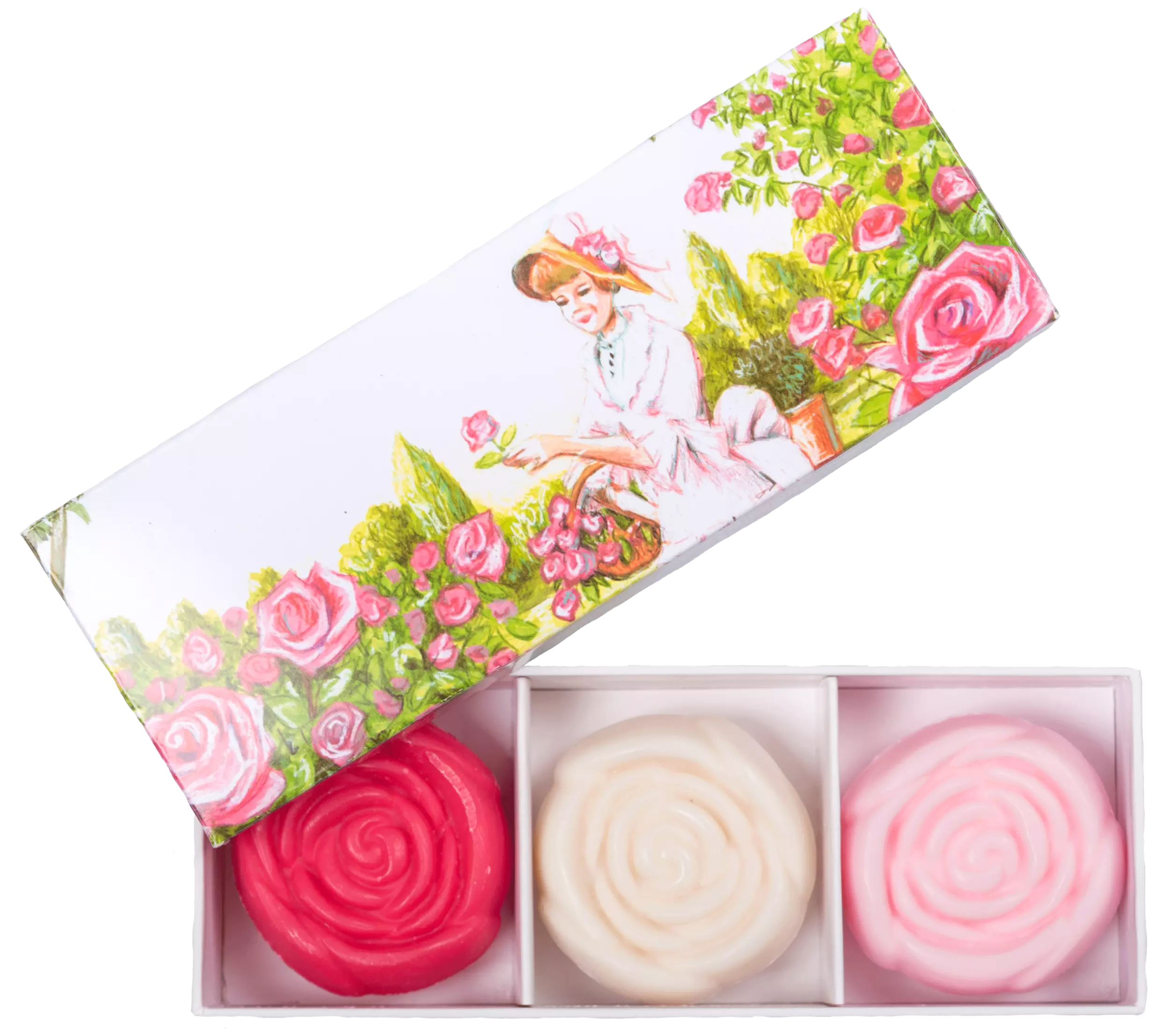 Cofanetto Savon 3 Rose