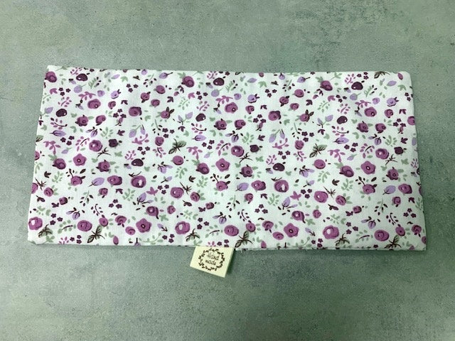 WELLROX Cuscino Per Occhi Ponderato Con Lavanda - 100% Cotone E Semi Di Lino - Maschera Rilassante Per Dormire, Yoga, Meditazione E Viaggi