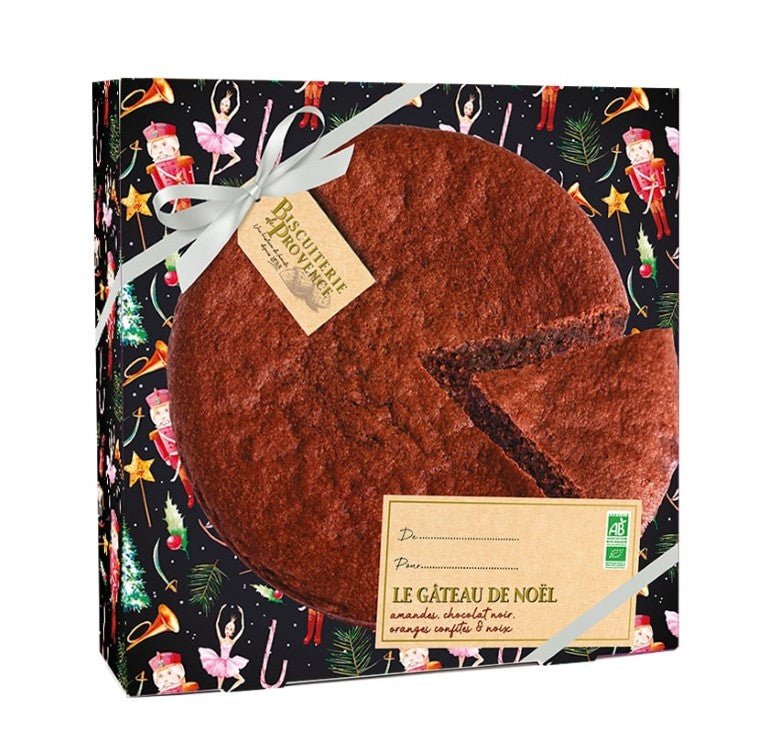 Gateau de Noel Bio Biscuiterie de Provence