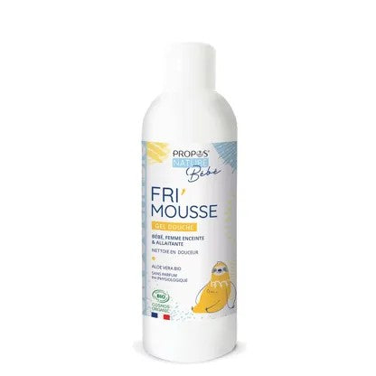 Fri Mousse Doccia Biologica per Neonati Bambini Donne in Gravidanza