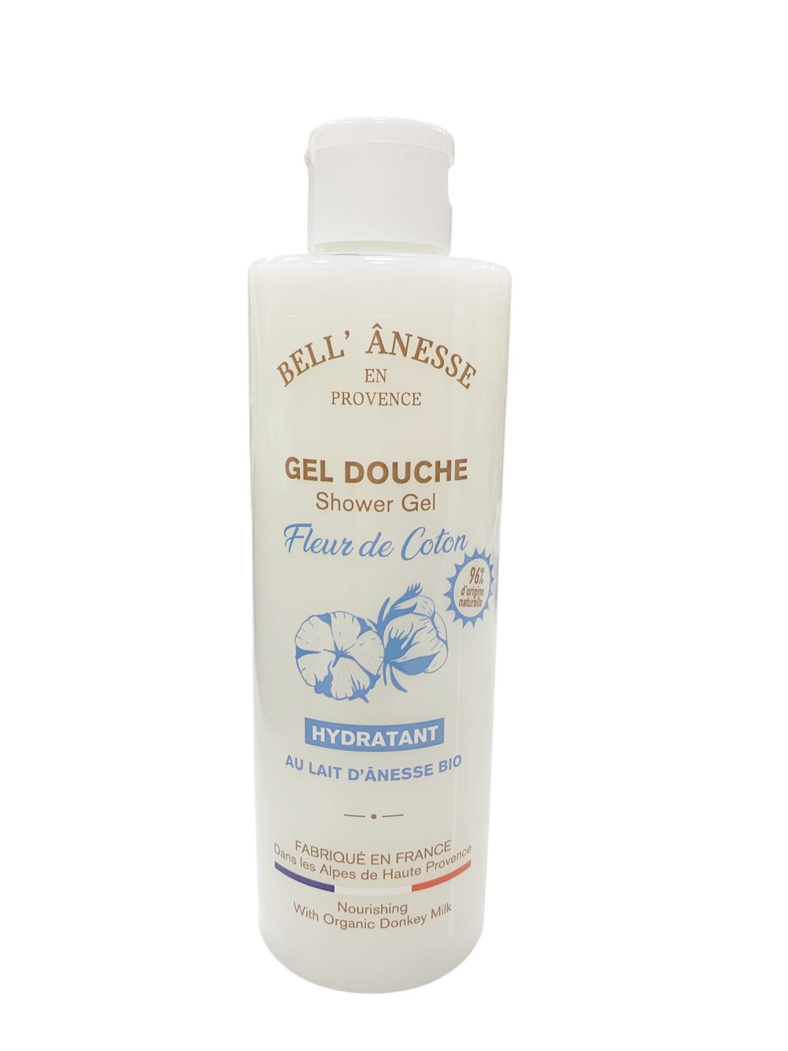 Gel doccia al latte d&