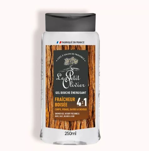 Gel Doccia Uomo 4 in 1 Energizzante Freschezza Legnosa