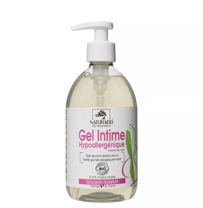 Gel intimo ipoallergenico extra dolce Naturado en Provence