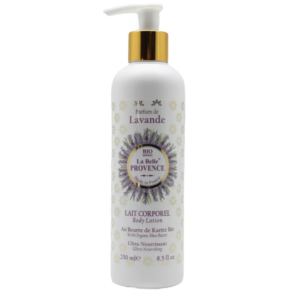 Latte corpo idratante al burro di karité profumazione Lavanda, come in provenza