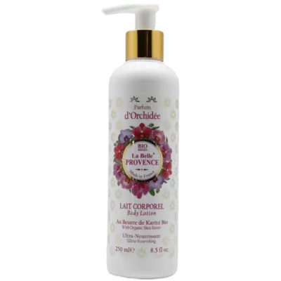 Latte corpo idratante profumazione Orchidea, come in provenza