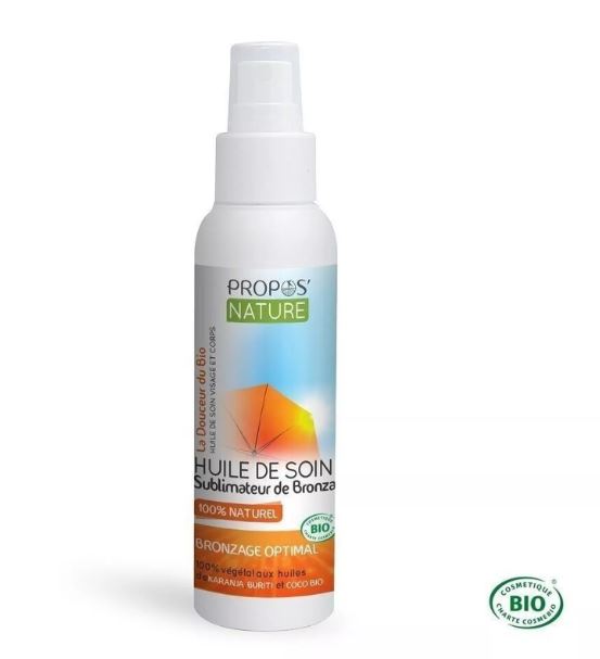 Olio abbronzante naturale biologico 75 ml