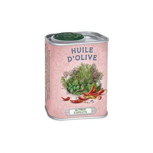 Olio extra vergine di oliva aromatizzati in latta da 75 ml