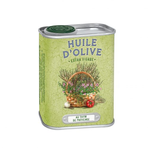 Olio di oliva extra vergine aromatizzati in latta da 150 ml