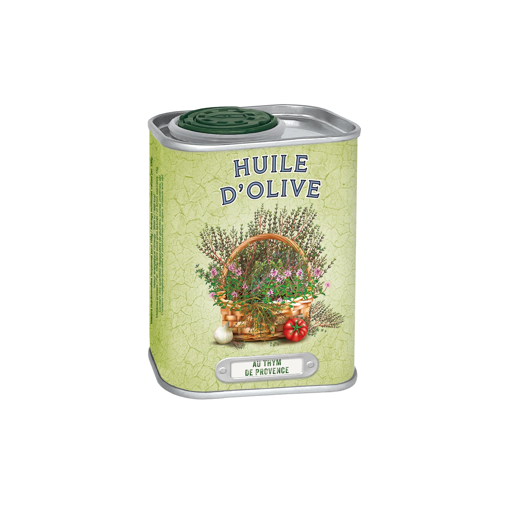 Olio extra vergine di oliva aromatizzati in latta da 75 ml