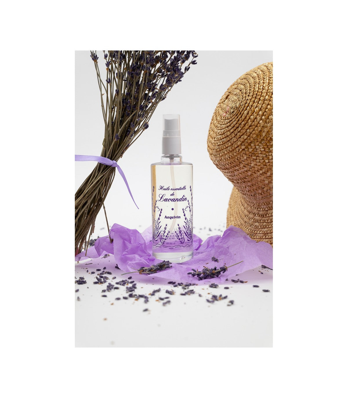 Olio essenziale di Lavandin Angelvin 125 ml con vaporizzatore