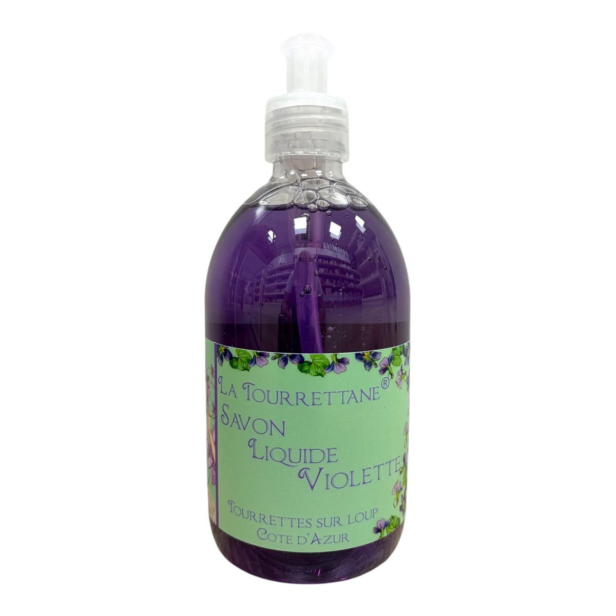 Sapone Liquido alla Violetta con Erogatore Les Violettes de Tourrettes 500 ml