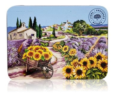 Scatoletta porta sapone Girasoli di Provenza