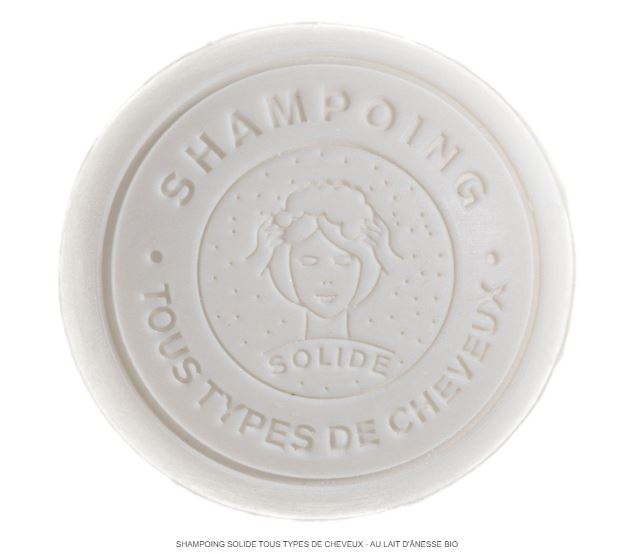 Shampoo solido per tutti i tipi di capelli al latte d&