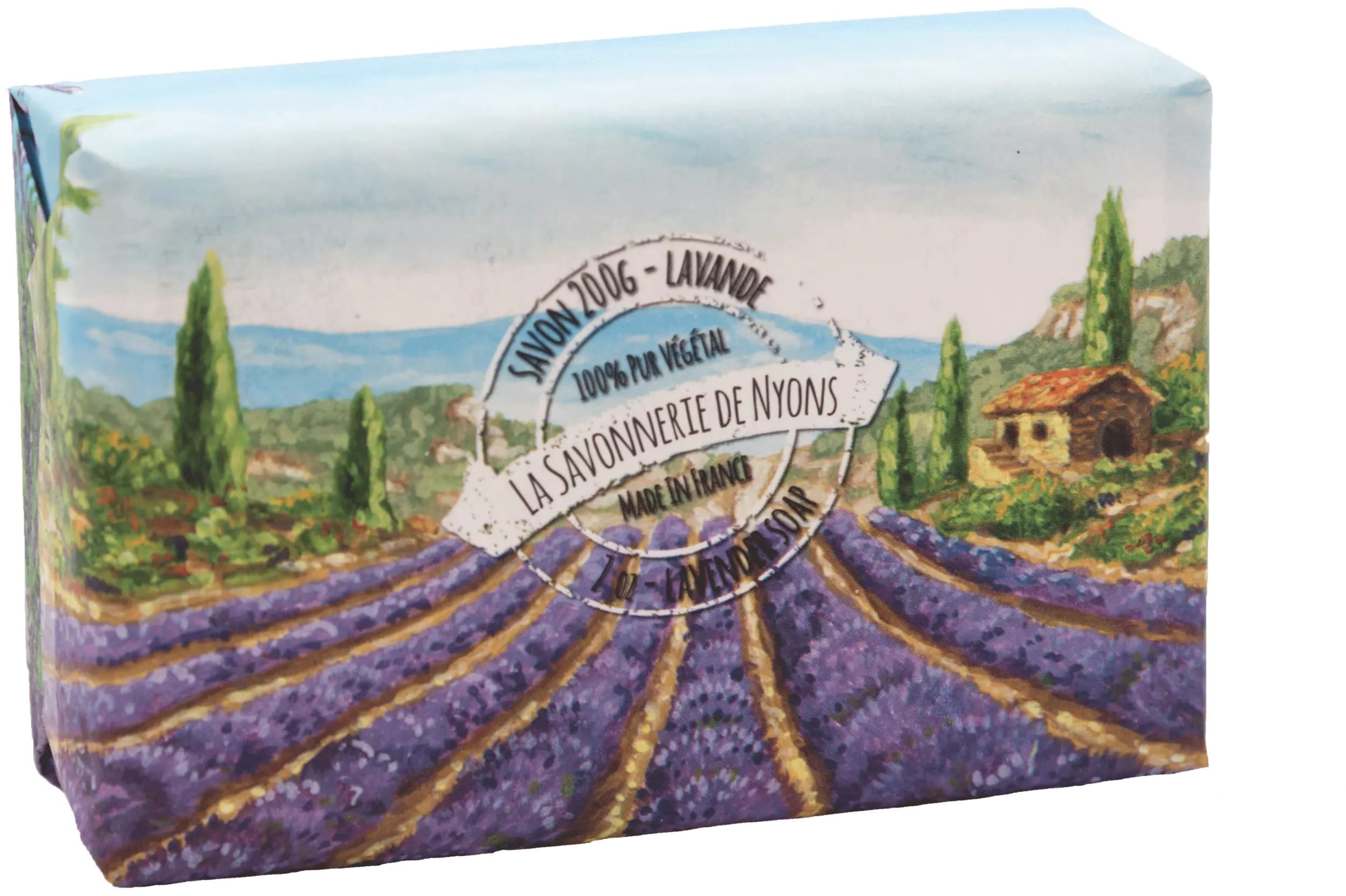 Lavender soap 200 gr. watercolor pack