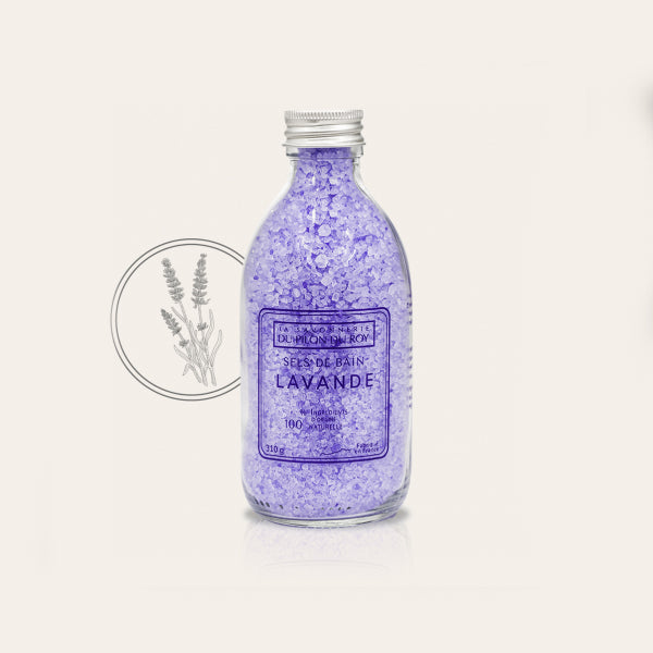 Revitalizing lavender salt bath