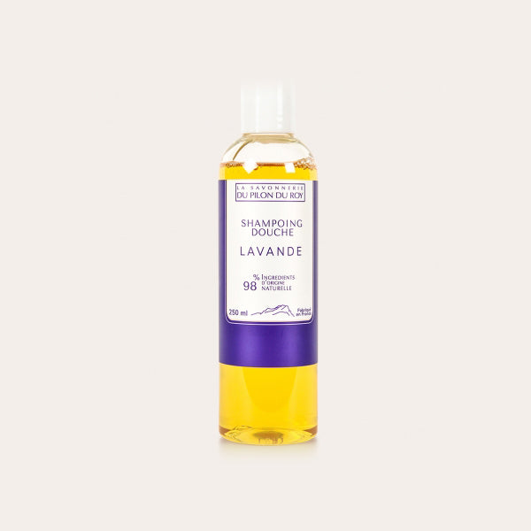 Lavender and Rosemary shower shampoo