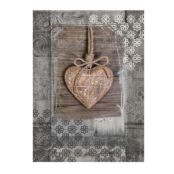 Coeur Bois kitchen towel