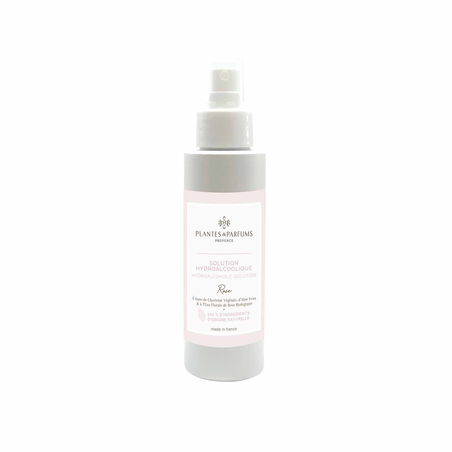Lozione Idroalcolica spray per le mani alla Rosa