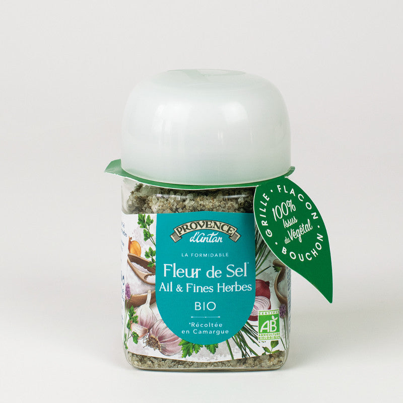 Fleur de Sel Camargue con aglio ed erbe aromatiche