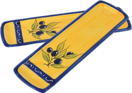 Olive Bleu spoon rest