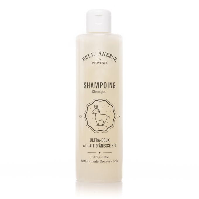 Organic donkey milk shampoo