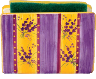 Porta spugna Lavanda Viola