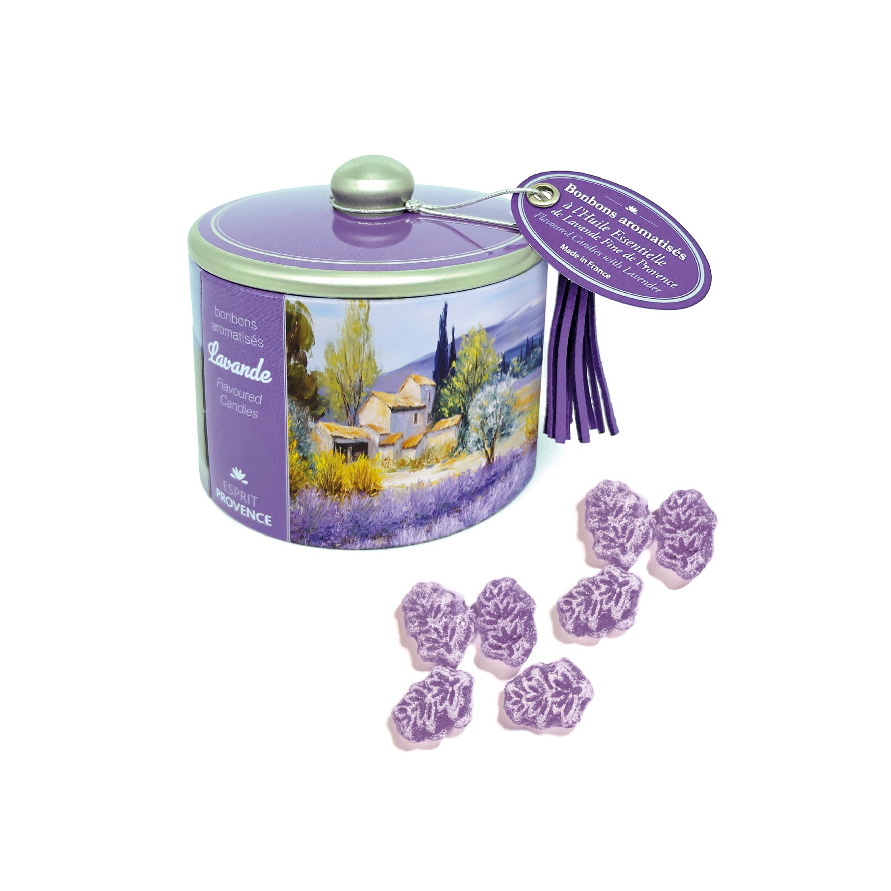 Bonbons di lavanda fine confezione da 85 grammi, come in provenza