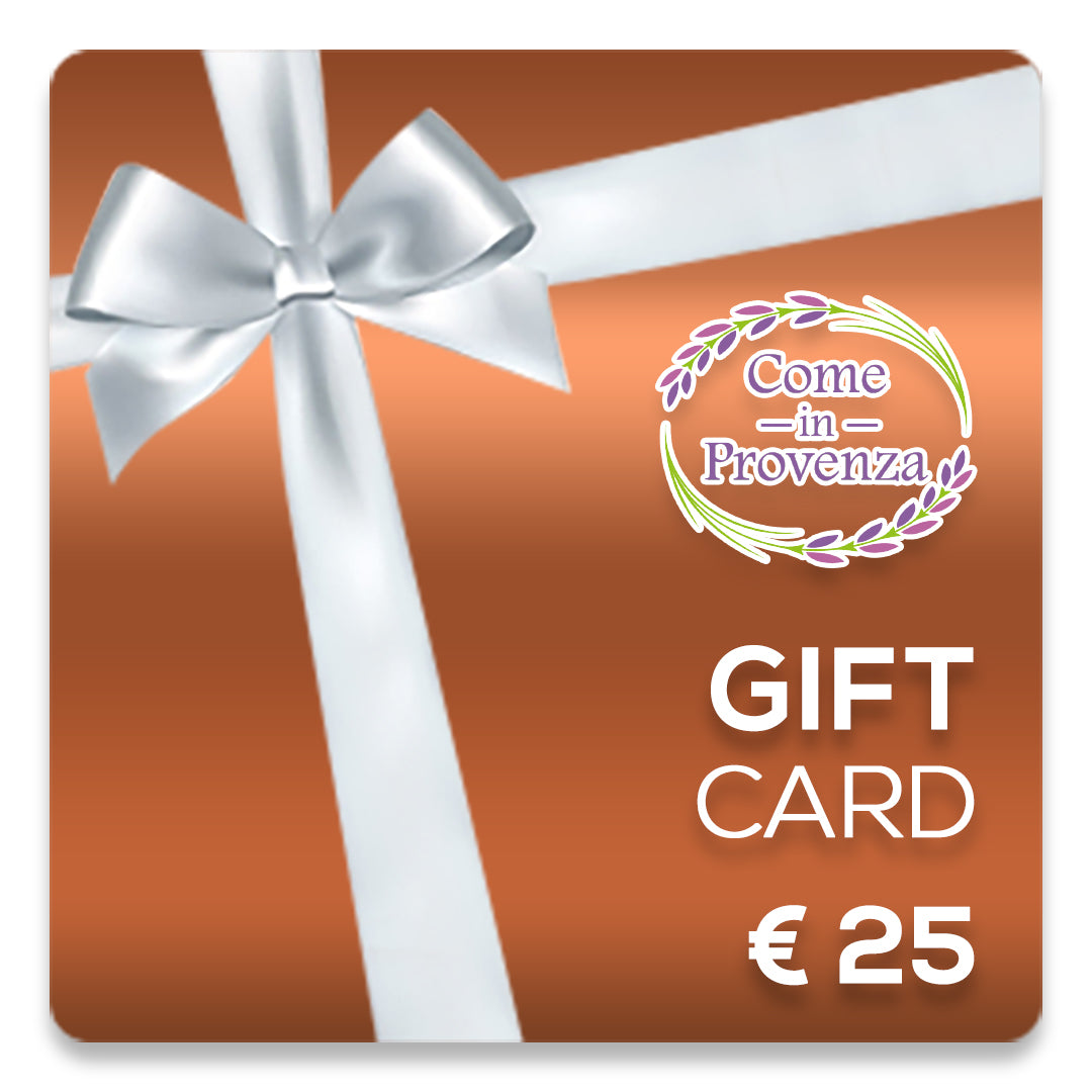 La Gift Card è il regalo perfetto per ogni occasione e per tutti i gusti, come in provenza