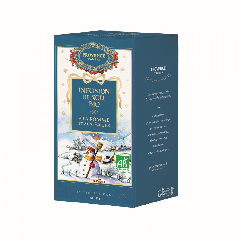 Infuso di Natale Mela e Spezie da agricoltura biologica, come in provenza