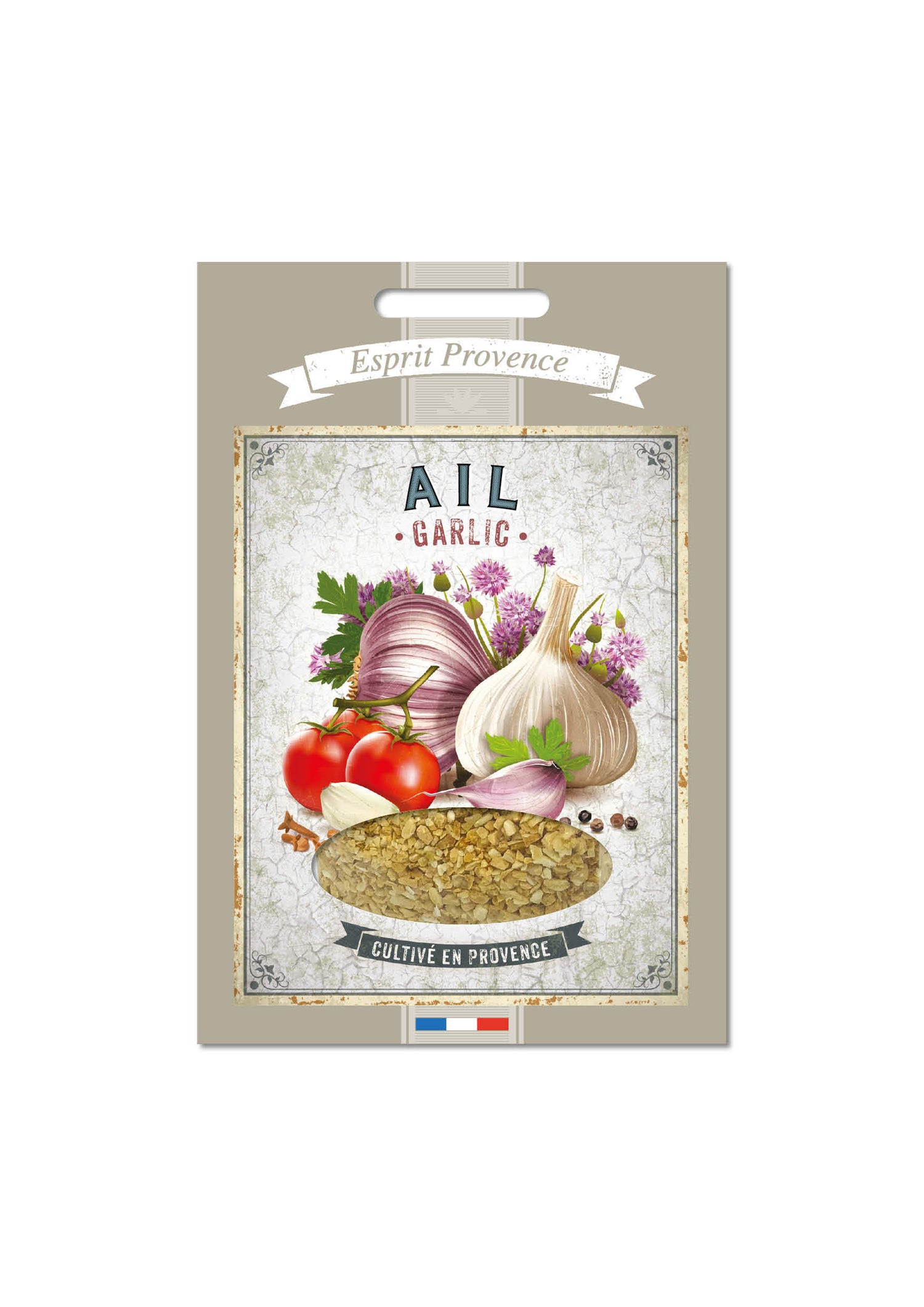 Sacchetto di aglio della Provenza da utilizzare anche come ricarica, come in provenza