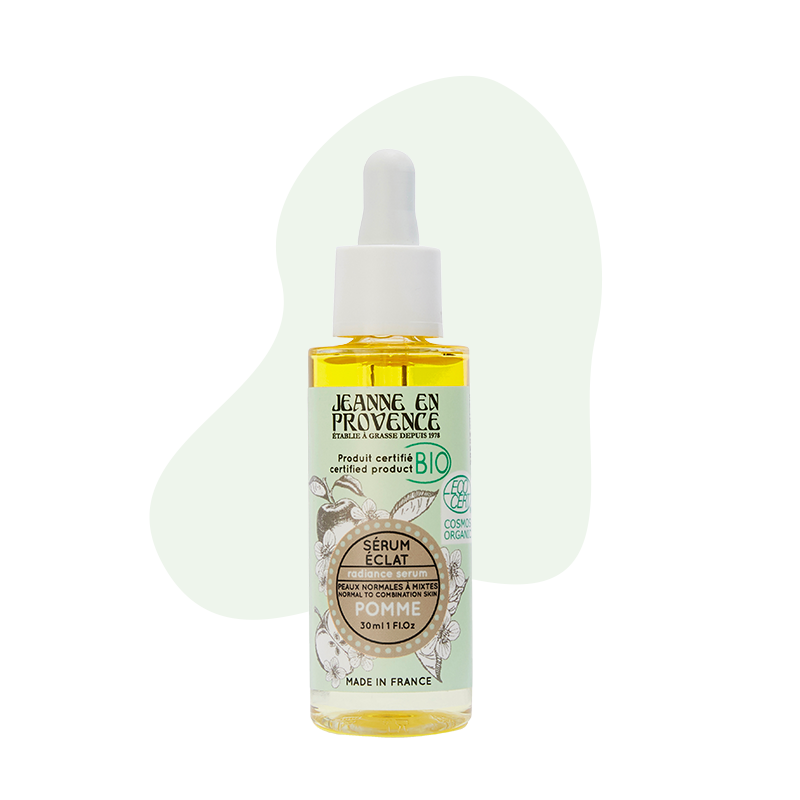 Siero viso illuminante alla mela
