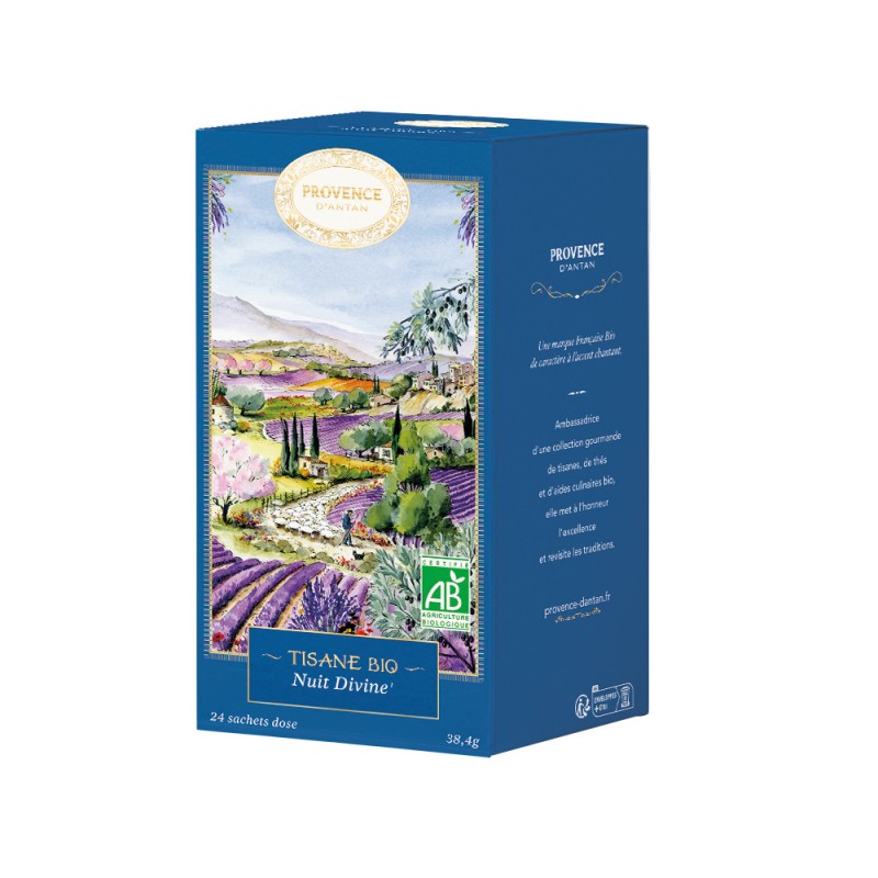 Tisana bio &quot;Notte Divina&quot; rilassante, come in provenza
