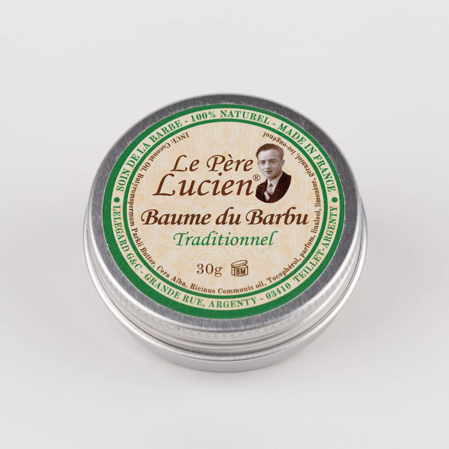 Balsamo per Barba Tradizionale Le Pere Lucien 30 ml