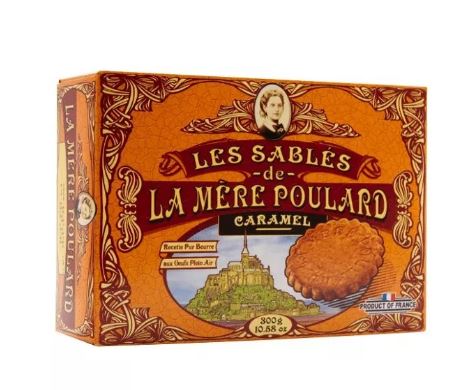 Sablè al Caramello  La Mere Poulard in confezione da 300 gr.