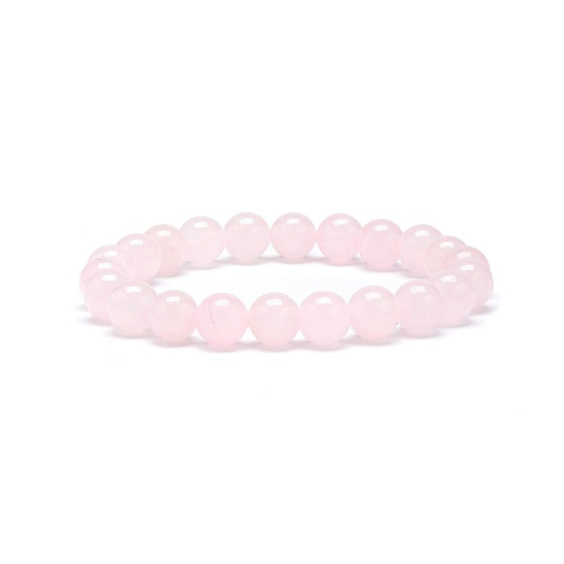 Bracciale in pietra Quarzo Rosa