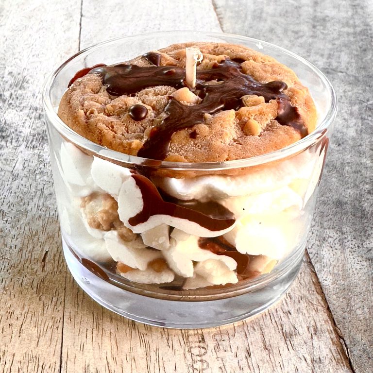 Candela Gourmand Cookie e Buroo di Arachidi Savonnerie de Bormes