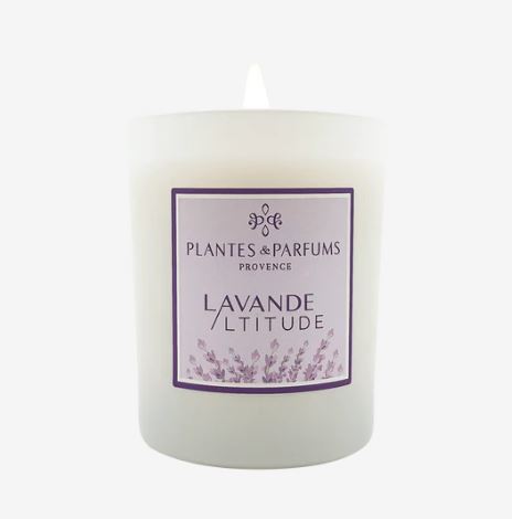 Candela profumata Lavande Altitude 180 gr. e 70 gr.