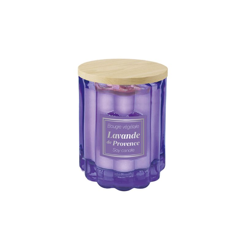 Candela vegetale profumazione Lavanda di Provenza