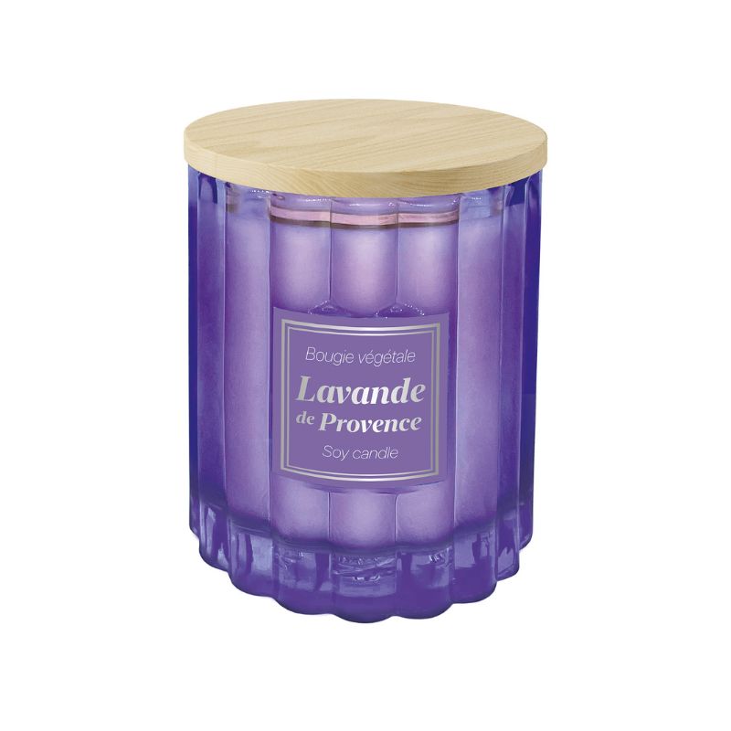 Candela vegetale profumazione Lavanda di Provenza