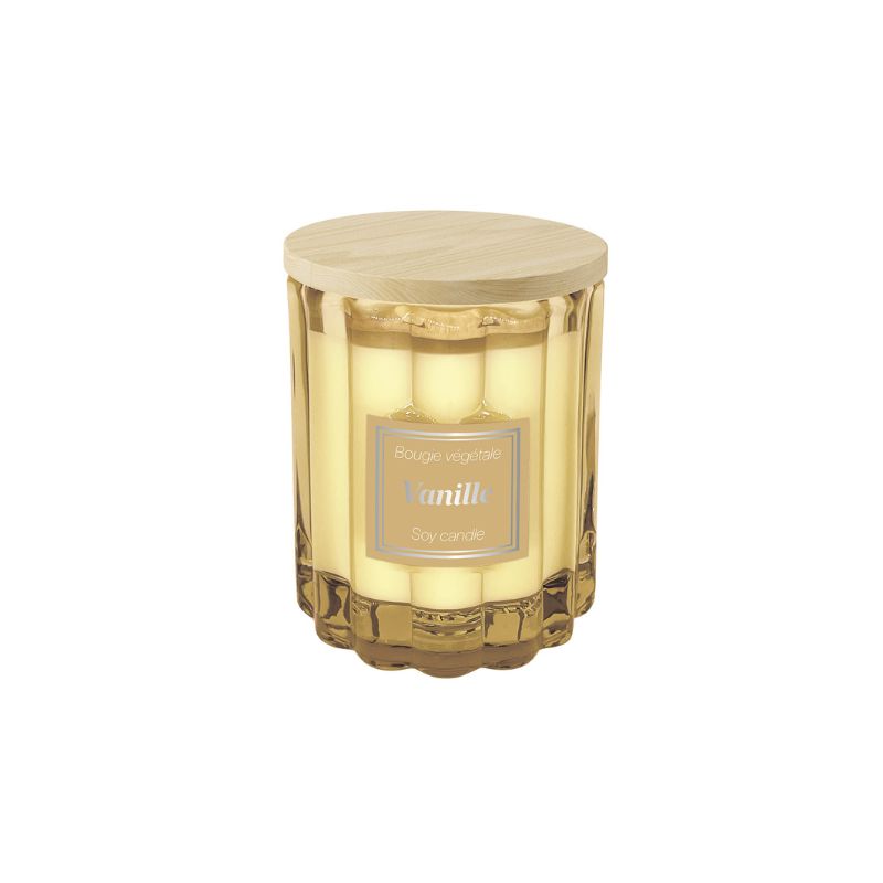Candela vegetale profumazione Vaniglia Bourbon
